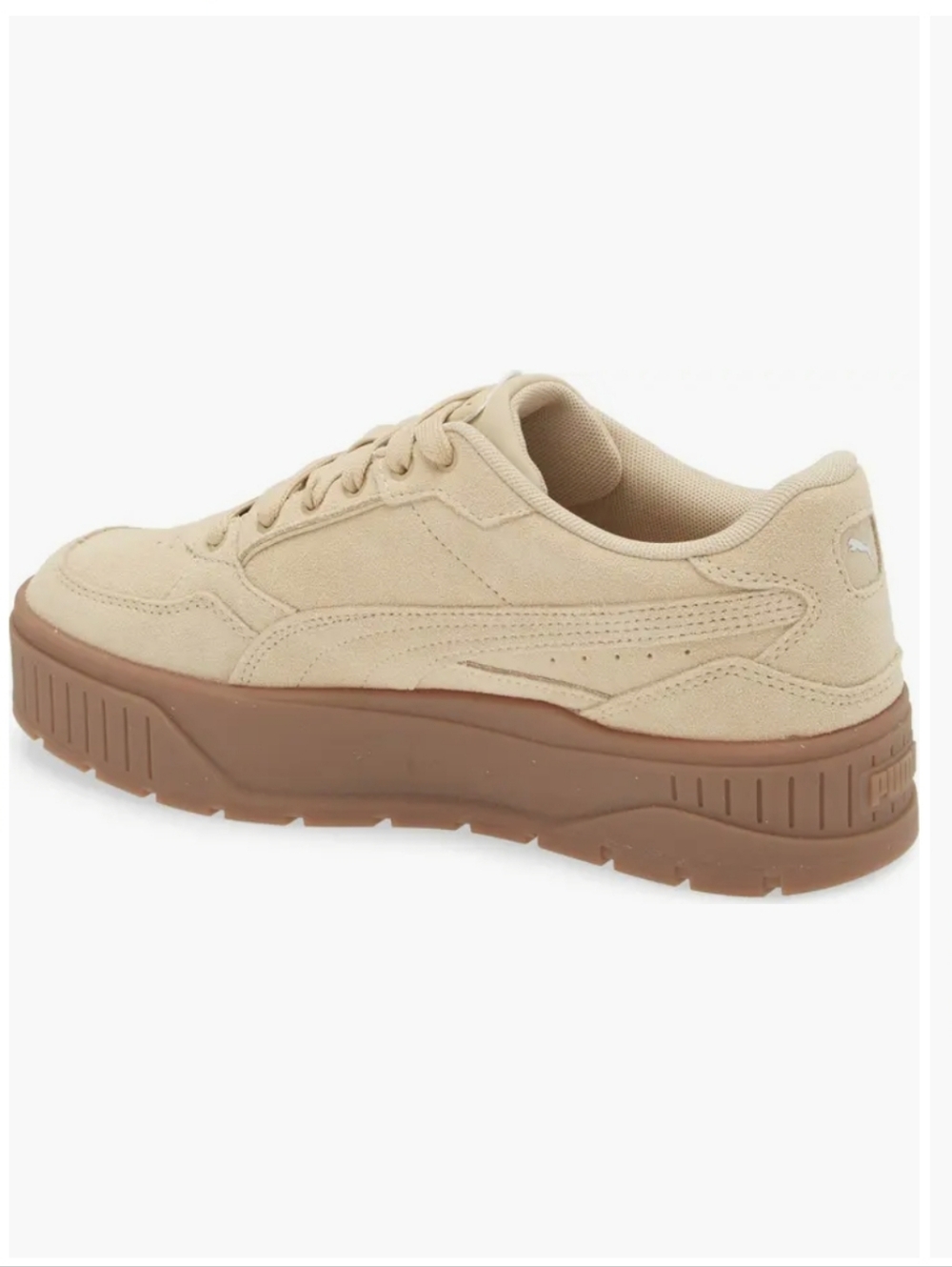 NEW PUMA Toasted Almond Karmen II Idol Platform Sneaker 8.5 WOMENS - Picture 3 of 7